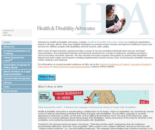 Health and Disability Advocates
